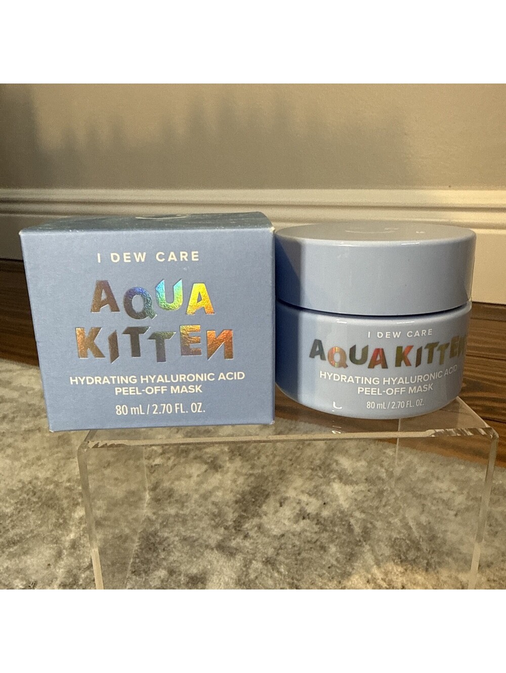 I Dew Care Aqua Kitten Hydrating Hyaluronic Acid Peel-Off Mask 80ml